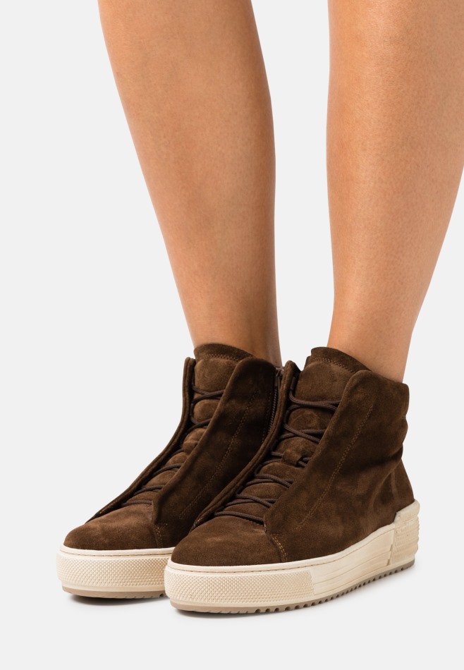 Gabour | Bottines Roses Foncées Exclusives